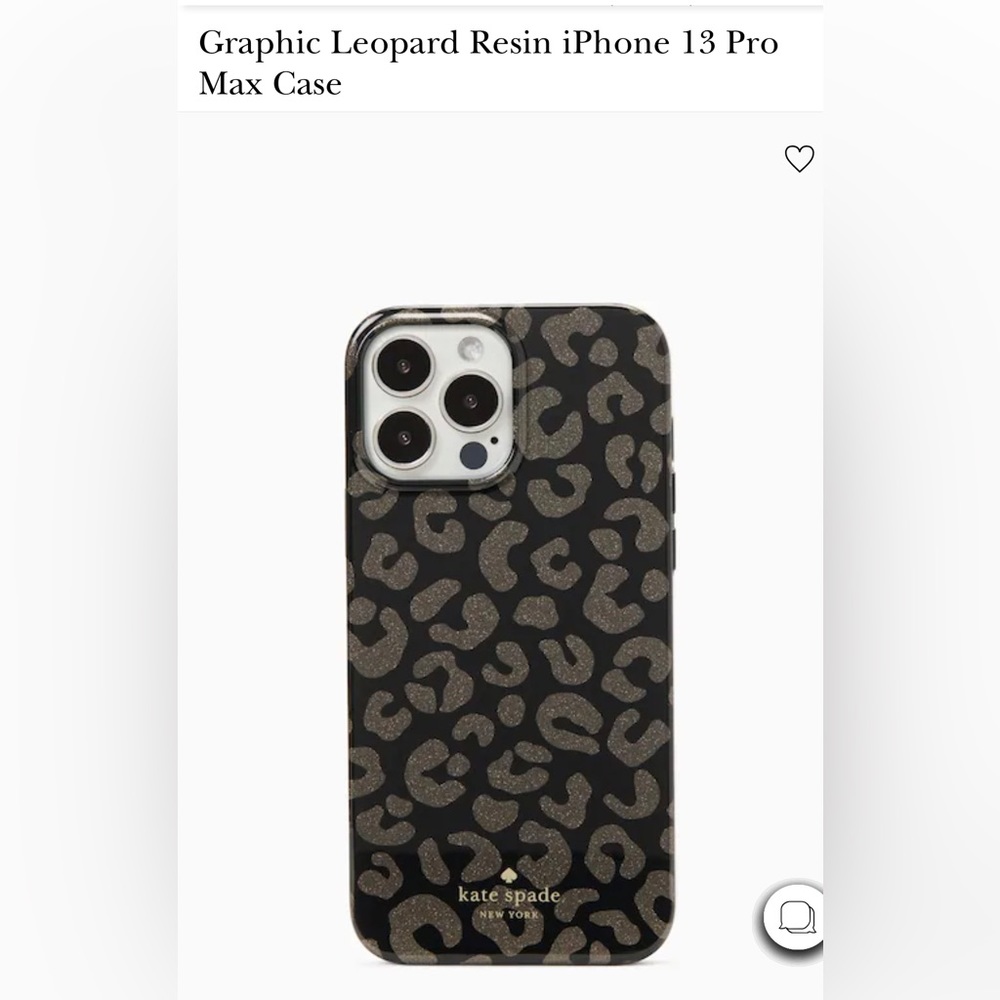 iPhone 13 Pro Max case. Kate Spade. Brand new.